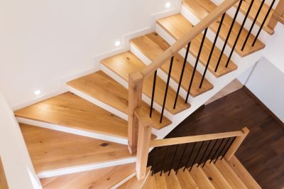 Elegant Wooden Stairs